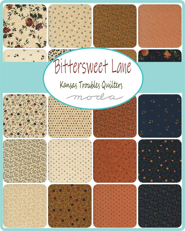 Sun Spots - Bittersweet Lane Fabric Range - Moda Fabrics - Cornflower Blue