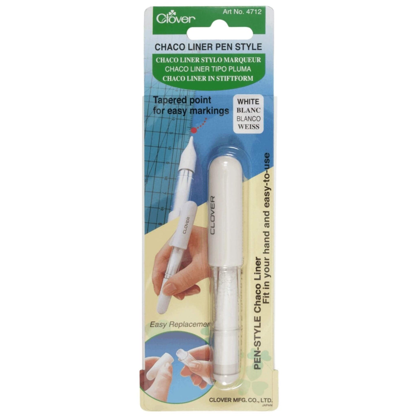 Chaco Liner Style Pen - Clover - White
