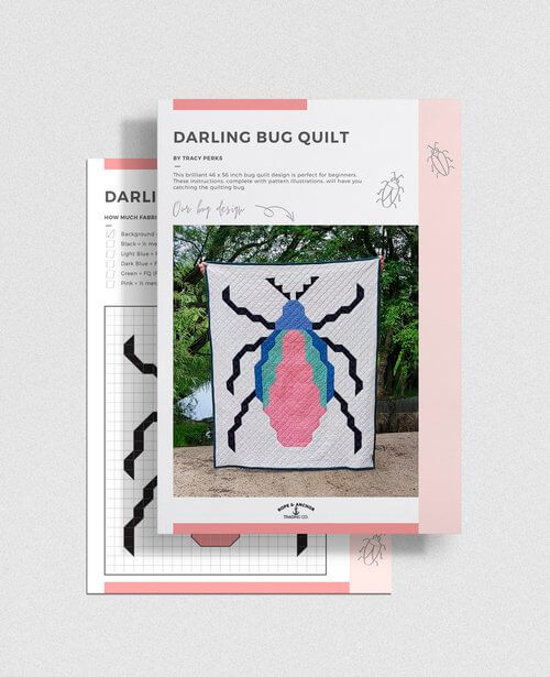 The Darling Bug Quilt Pattern By Tracy Perks