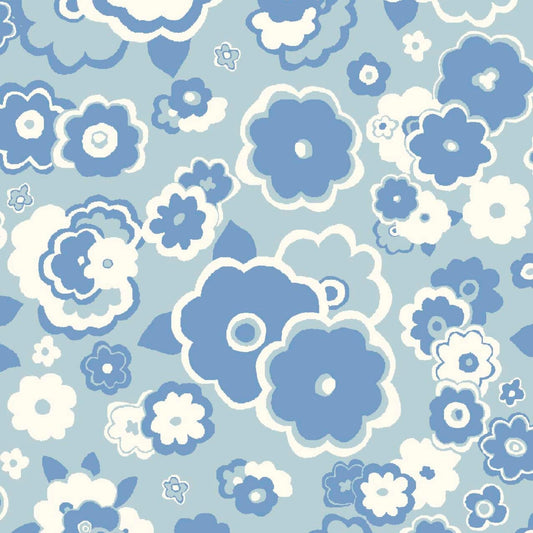 Cosmos Cloud - The Carnaby Collection Fabric Range - Liberty Fabrics - Day Dream