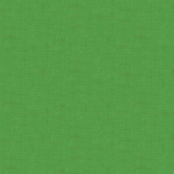 Shamrock Green (1473/G7) - Linen Texture range of fabric by Makower