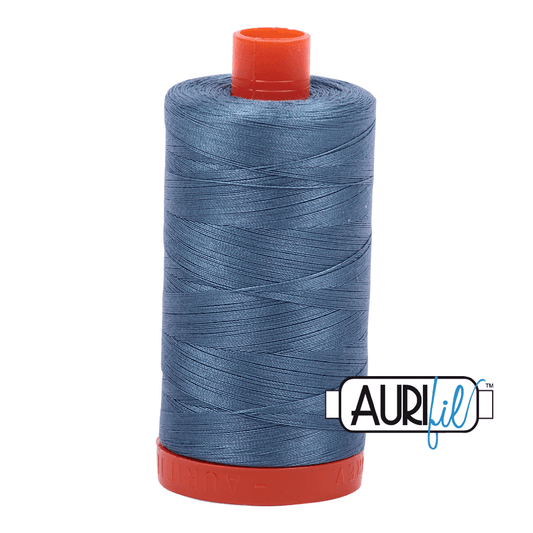 Aurifil Cotton Thread - 50's Weight - 1300 metres - Blue Grey (1126)