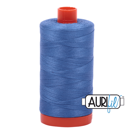Aurifil Cotton Thread - 50's Weight - 1300 metres - Light Blue Violet (1128)