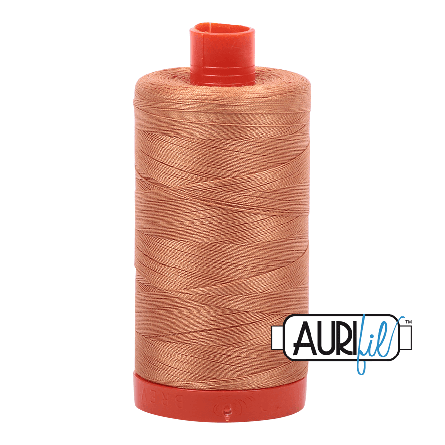 Aurifil Cotton Thread - 50's Weight - 1300 metres - Caramel (2210)