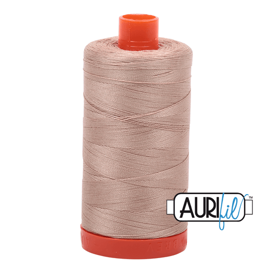 Aurifil Cotton Thread - 50's Weight - 1300 metres - Beige (2314)