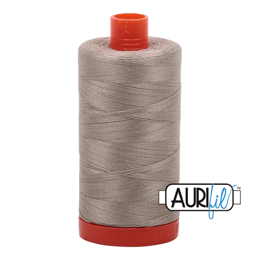 Aurifil Cotton Thread - 50's Weight - 1300 metres - Stone (2324)