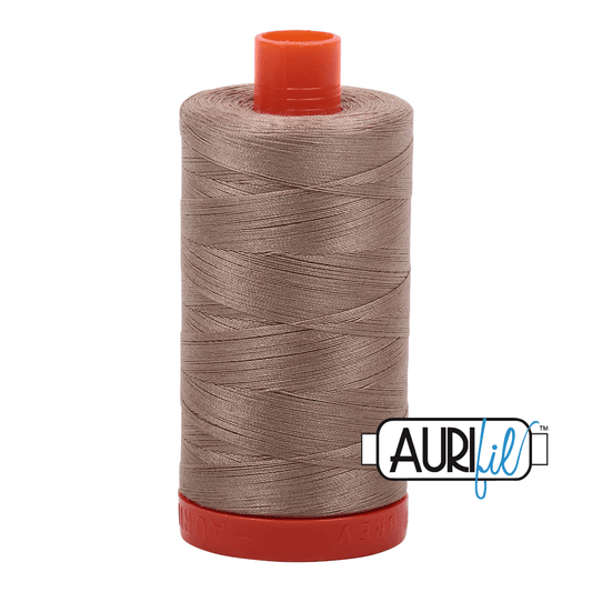 Aurifil Cotton Thread - 50's Weight - 1300 metres - Linen (2325)