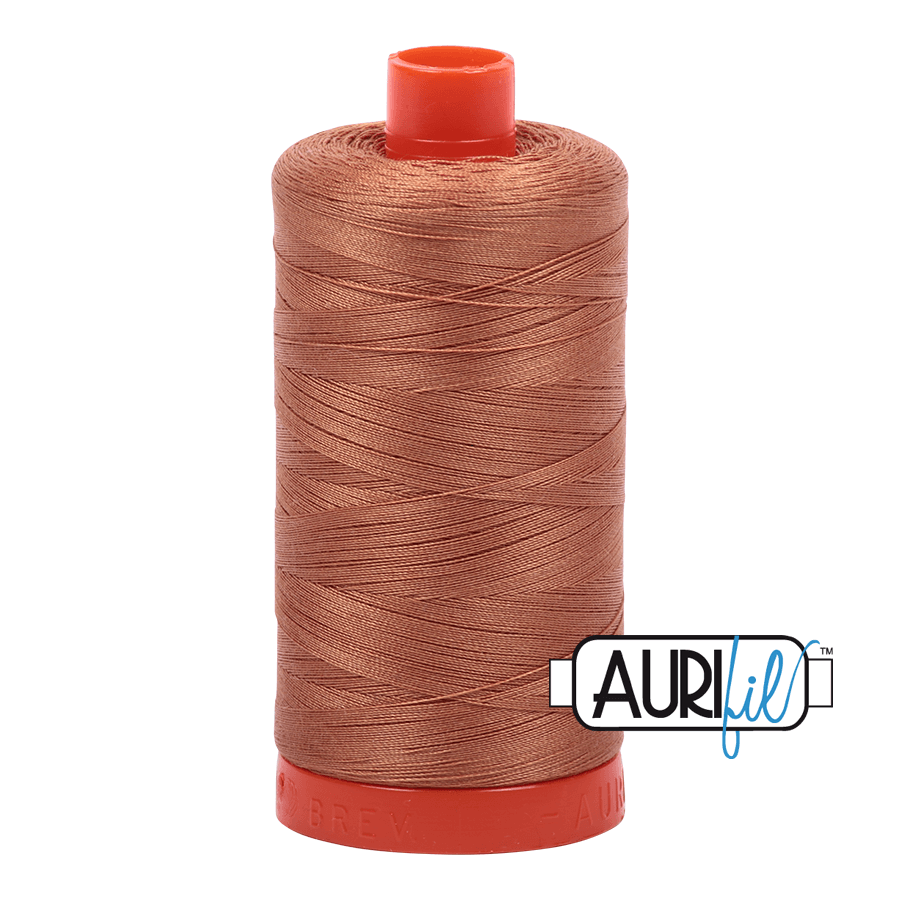 Aurifil Cotton Thread - 50's Weight - 1300 metres - Light Chestnut (2330)