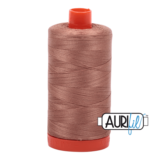 Aurifil Cotton Thread - 50's Weight - 1300 metres - Cafe au Lait (2340)