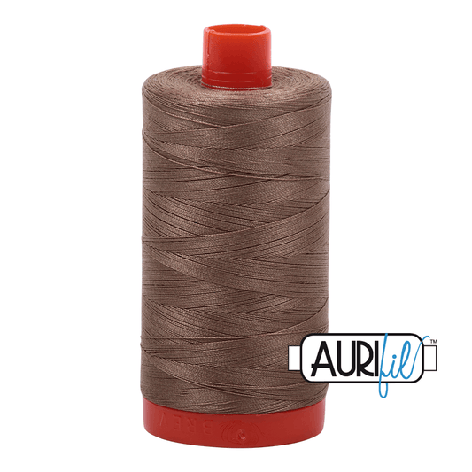 Aurifil Cotton Thread - 50's Weight - 1300 metres - Sandstone (2370)