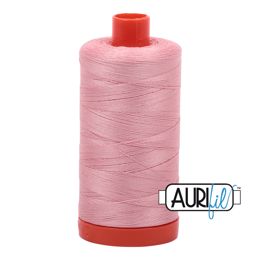 Aurifil Cotton Thread - 50's Weight - 1300 metres - Light Peony (2437)