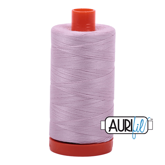 Aurifil Cotton Thread - 50's Weight - 1300 metres - Light Lilac (2510)