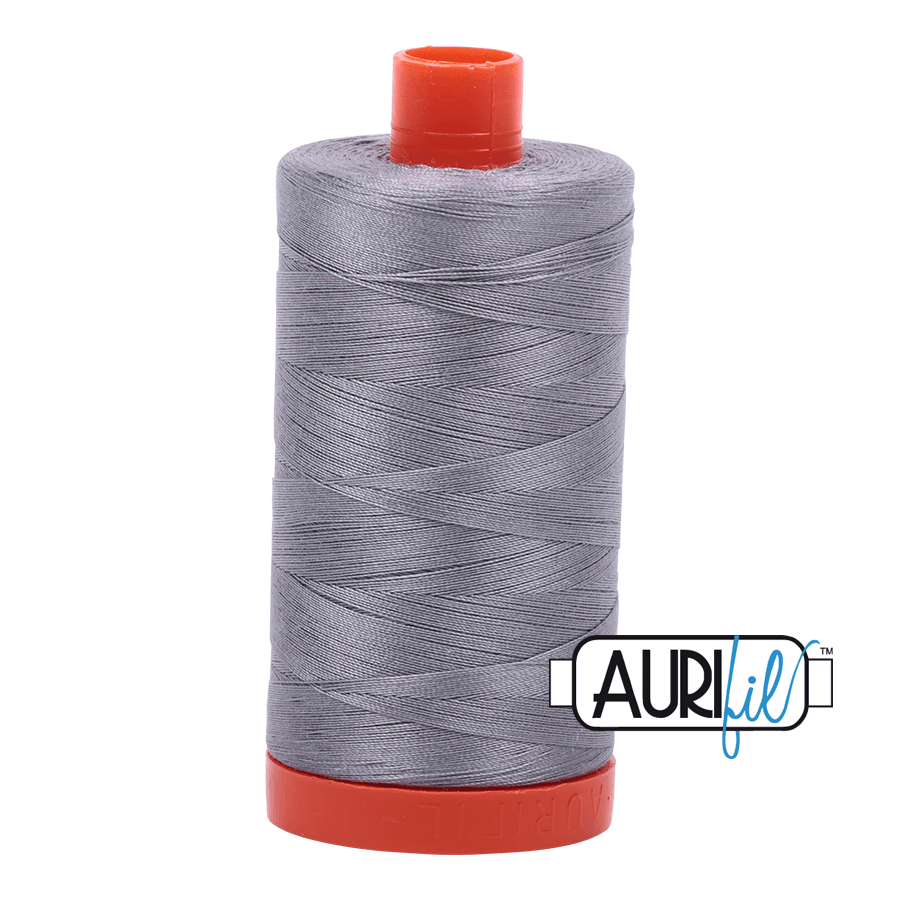 Aurifil Cotton Thread - 50's Weight - 1300 metres - Grey (2605)
