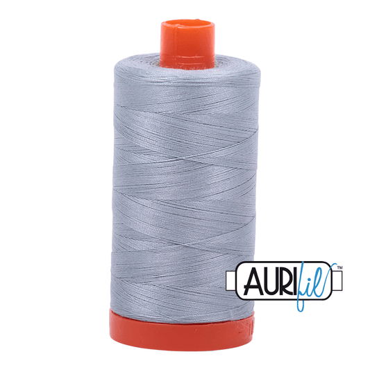 Aurifil Cotton Thread - 50's Weight - 1300 metres - Artic Sky (2612)
