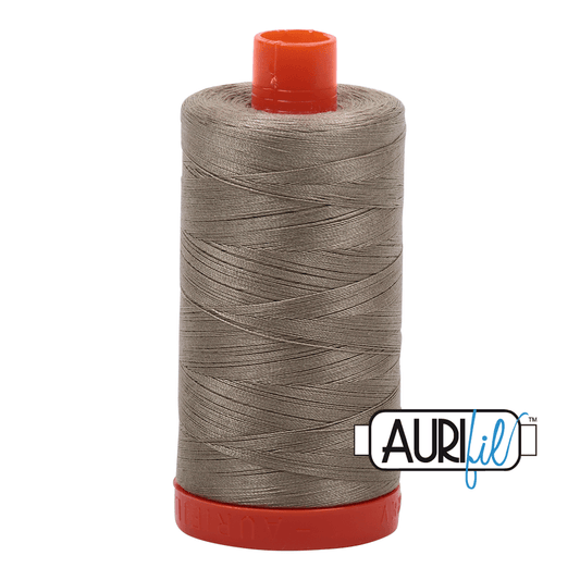 Aurifil Cotton Thread - 50's Weight - 1300 metres - Light Kakhy Green (2900)