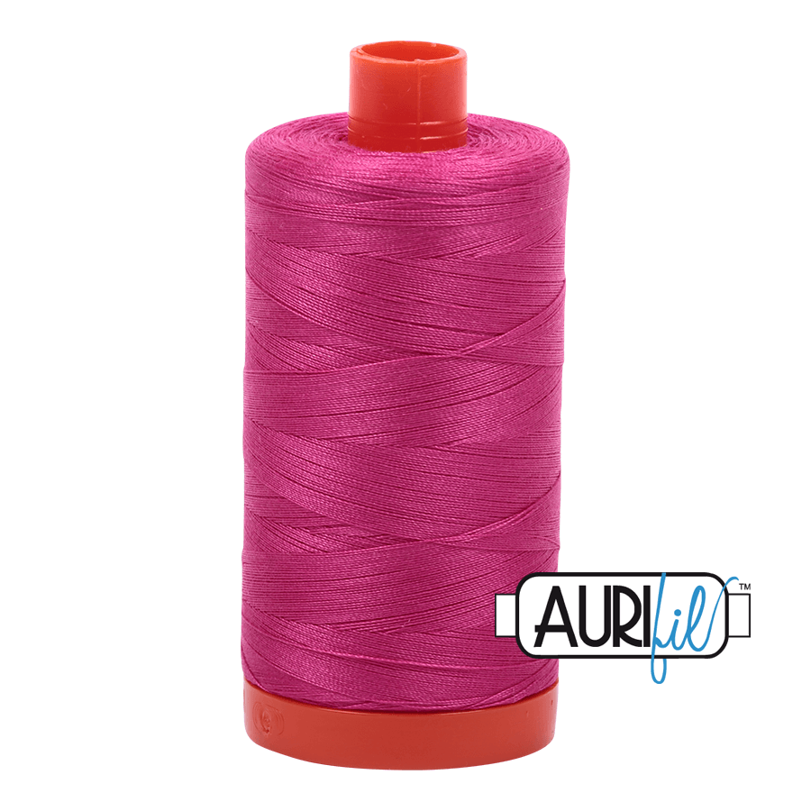 Aurifil Cotton Thread - 50's Weight - 1300 metres - Fuchsia (4020)