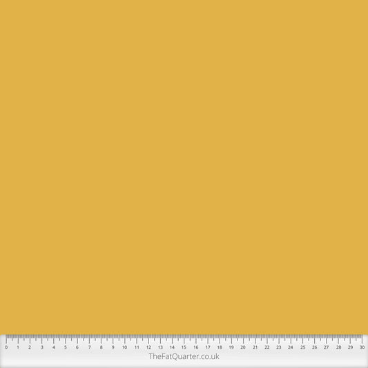 Mustard Yellow (2000/Y27) - Spectrum Plains range of fabric by Makower