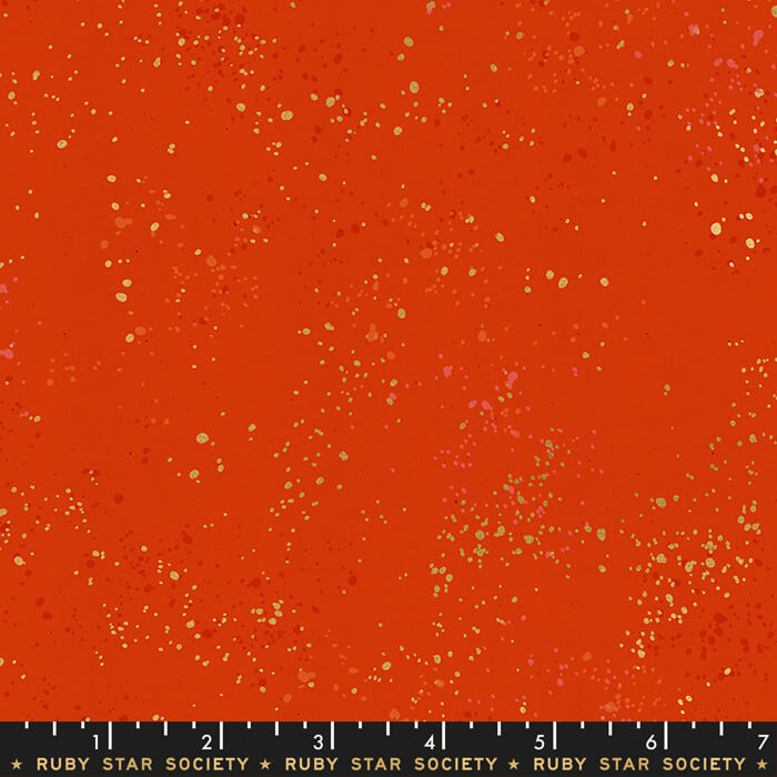 Speckled Fabric Range - Ruby Star Society for Moda Fabrics - Warm Red