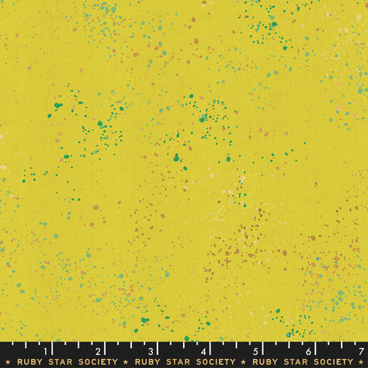 Speckled Fabric Range - Ruby Star Society for Moda Fabrics - Citron