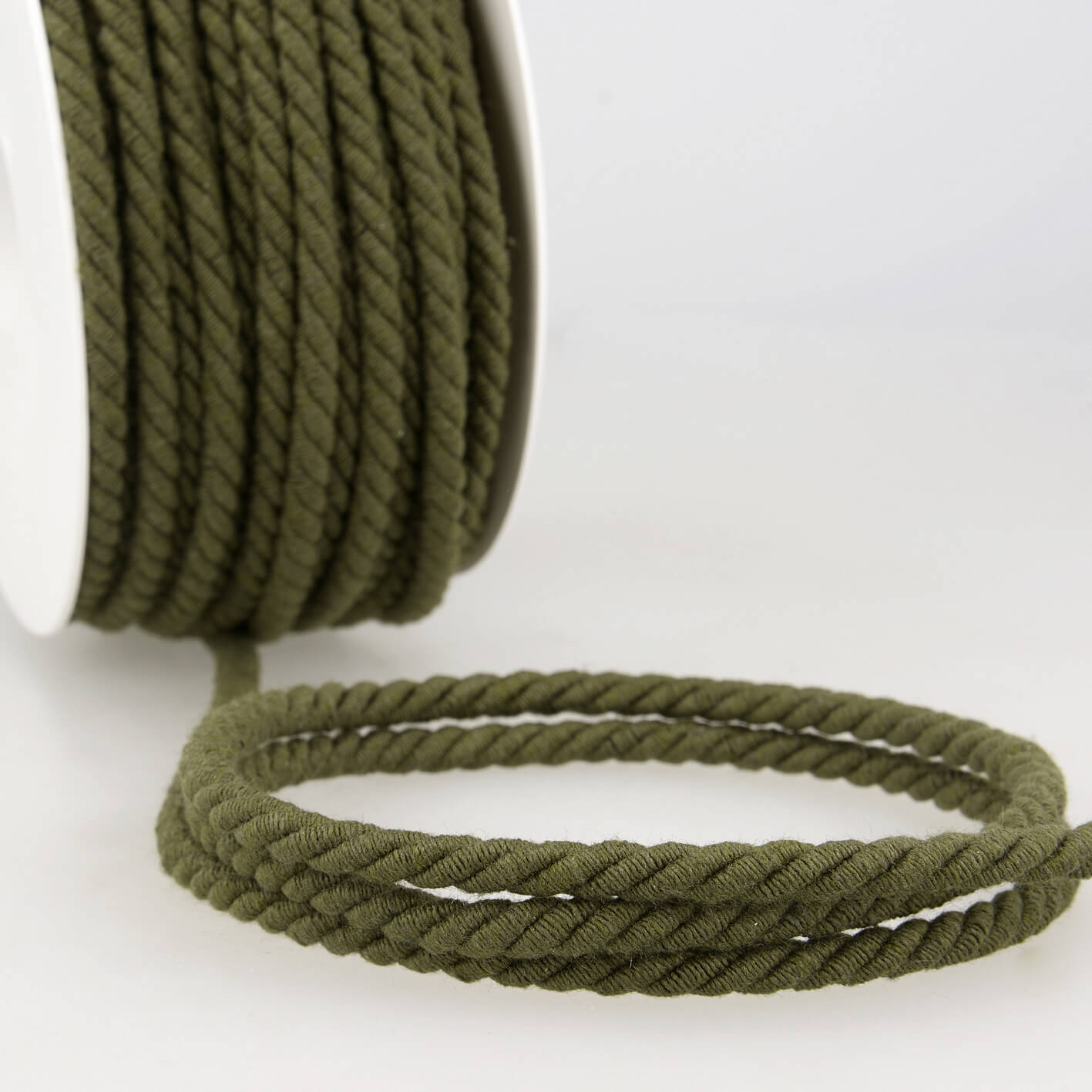 Khaki Piping Cord by Sephanoise  - 5mm wide