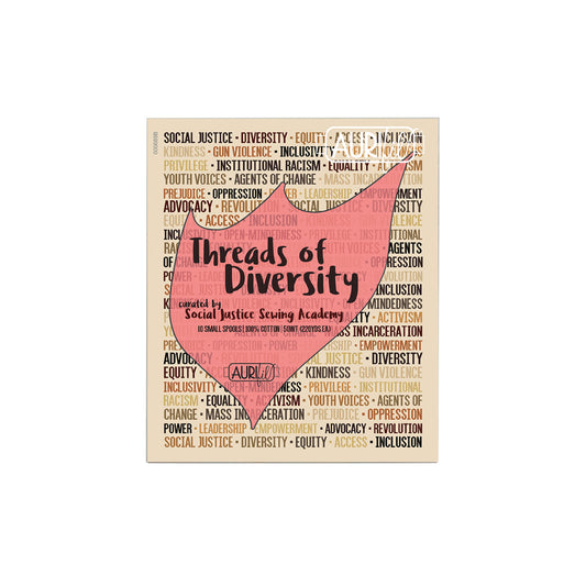 Aurifil 50's Weight - THREADS OF DIVERSITY by Social Justice Sewing Academy Thread Collection