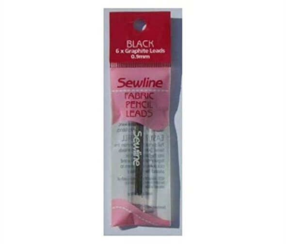 Sewline Refill Lead Cases- 6 x 0.9mm leads - Various Colours