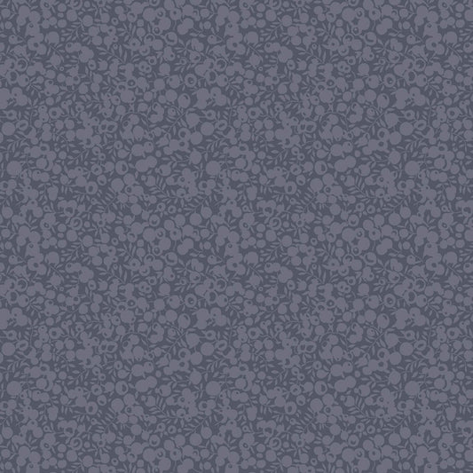 Wiltshire Shadow Fabric Range - Liberty Fabrics - Granite Grey