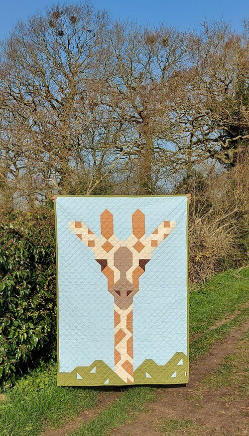 The Giraffe Quilt Pattern By Tracy Perks
