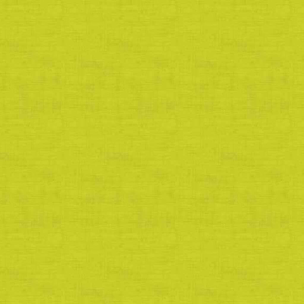 Lime Green (1473/G1) - Linen Texture range of fabric by Makower