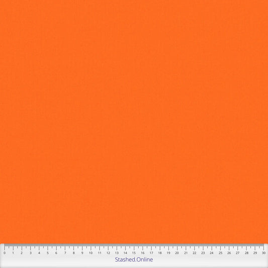 Bright Orange (2000/N47) - Spectrum Plains range of fabric by Makower